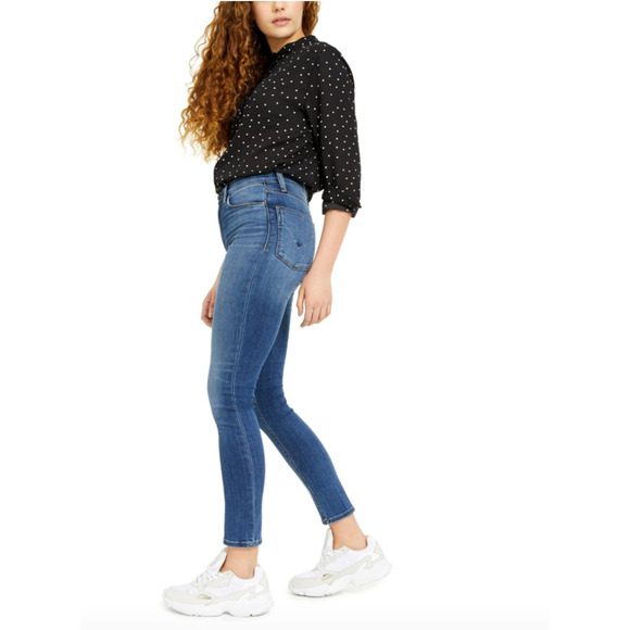 HUDSON DENIM NWT Barbara Super Skinny Denim Jean in Inty // 00 - Picture 3 of 12